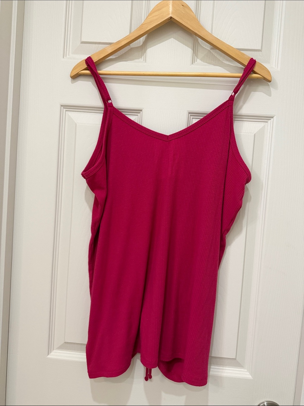 torrid Ruched Drawstring Camisole - Pink - Picture 3 of 3